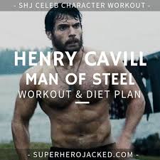 The Man Of Steel Henry Cavill And His Superman Workout