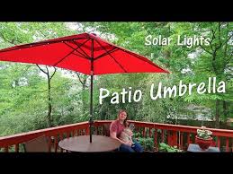 Abba Patio Umbrella Led Solar Lights