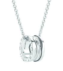 Bulgari rose gold 18k necklace with 5 diamonds 354028 double pendant double ring. Bvlgari Fine Italian Jewellery Harrods Uk