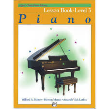 When it is due to the piano, it's the most amazing art of learning this music. Alfred Music Basic Piano Lesson Book 3 Piano Solo Music Store Professional En De