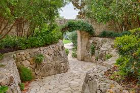 Breathtaking Stone Walls Arch And