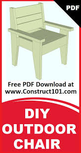 Outdoor Chairs Diy Chair Diy Outdoor