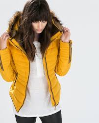 Image 3 Of Short Anorak With Fur Collar