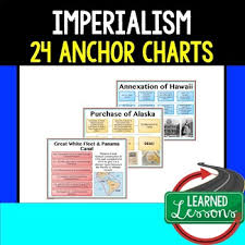 American History Anchor Charts Imperialism Anchor Charts