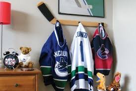 Hockey Stick Wall Hooks For Boys Room