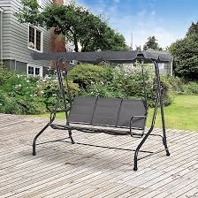 Outsunny 3 Seater Porch Swing Chair