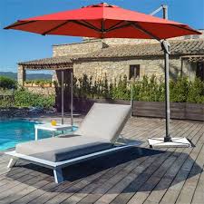 11 Ft Patio Offset Umbrella Without