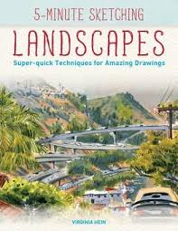 In drawing from this book, copy the last diagram, or finished picture, of the particular series. Pdf Download 5 Minute Sketching Landscapes Super Quick Techniques For Amazing Drawings By Virginia Hein Free Amazing Drawings Landscape Landscape Sketch