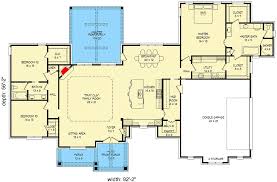 Hill Country Ranch Home Plan With