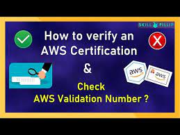 check aws certification validation