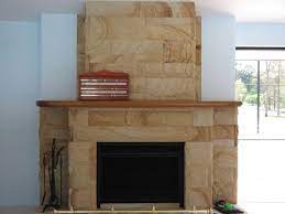 Sandstone Fireplace Fireplace Remodel