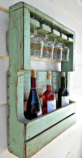 rustic wood wine rack pallet wine rack