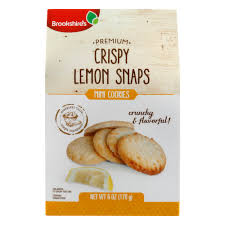cookies crispy lemon snaps