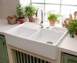 double bowl sink unit belfast country