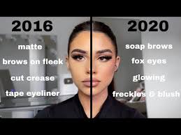 2016 vs 2020 makeup you