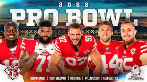 Five 49ers Named to 2022 Pro Bowl