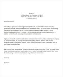 12 Job Application Letter Templates For Accountant Word