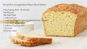 When i got my first bread maker i kali ini saya mau berbagi resep cara membuat roti tawar menggunakan bread maker atau. Resepi Roti Guna Bread Maker Kenwood Surasmi X