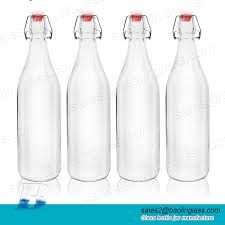 500ml Clear Glass Beverage Bottle With