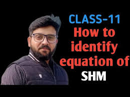 how to identify equation of shm you