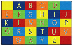 all alphabet seating carpets by