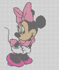 Minnie Mouse Cross Stitch By Babisexi45 Deviantart Com On