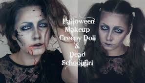 halloween makeup creepy doll dead