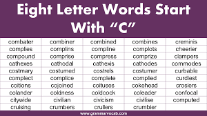Eight letter words in english. 8 Letter Words Grammarvocab
