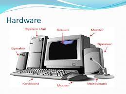 With this list of important computer hardware components and their explanations, you too can while different computers will have different hardware inside, there are similarities between most pcs. Objectives Define And Give Examples Of Hardware And Software And Describe The Difference Between Them Identify The Main Hardware Components Of A Computer Ppt Download