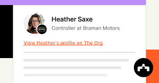 heather saxe controller at braman