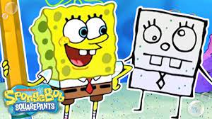 DoodleBob Comes to Life! ✏️ #TBT | SpongeBob - YouTube