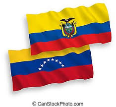 Regarding the national emblem of ecuador, it should be said that this emblem was created in 1845. Waving Flag Of Ecuador And Venezuela Canstock