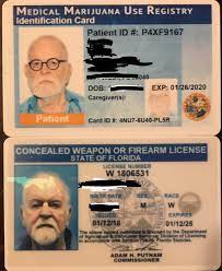 Maybe you would like to learn more about one of these? Marc Caputo On Twitter A Friend Of Mine Showed Me His New Ids Can We Combine Medical Marijuana Card And Concealed Weapons License Into One Florida Man Id Https T Co Divfe1ekxu