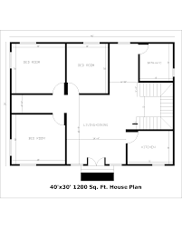 40 x30 1200 sq ft house plan