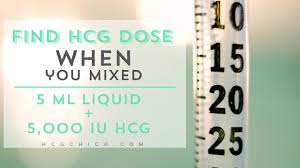 How I Find My Dose Of Hcg On An Injection Syringe
