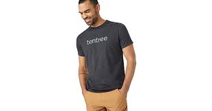 Tentree Wood Mark Mens T Shirt