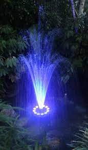 diy floating led water fountain