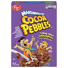 cocoa pebbles marshmallow cereal