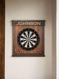 Personalized Dartboard Backboard Made