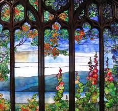 Tiffany Glass Glass Window View