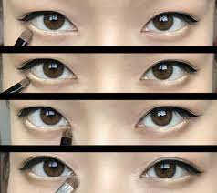 makeup for circle lenses eye enlarging
