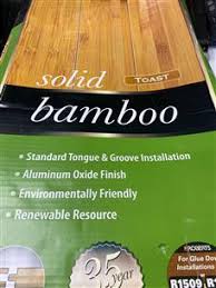 roberts solid bamboo flooring toast
