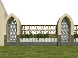 Kamu bisa membuat desain pagar secantik mungkin, … Desain Pagar Masjid Terbaik Rumah Joglo Limasan Work