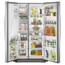 We also recommend this kenmore 99098 mini refrigerator, also with 4.4 cubic feet of space. Kenmore Elite 51773 28 Cu Ft Side By Side Refrigerator Stainless Steel Kenmore Stainless Steel Refrigerator Side By Side Refrigerator Kenmore Elite