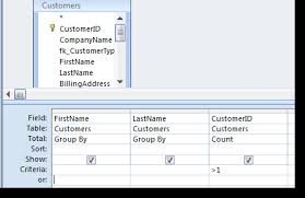 access records using access query sql