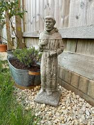 St Francis Stone Statue