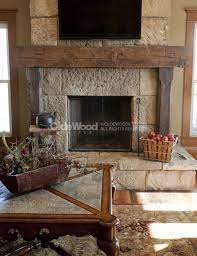 Beautiful Rustic Fireplace Mantels Made