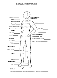 Printable Mens Tailor Measurement Chart 2019