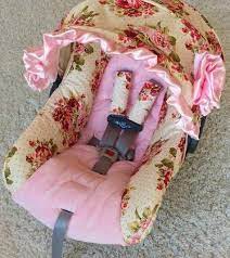 Custom Infant Car Seat Cover Cat