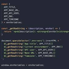 how to use env file in javascript